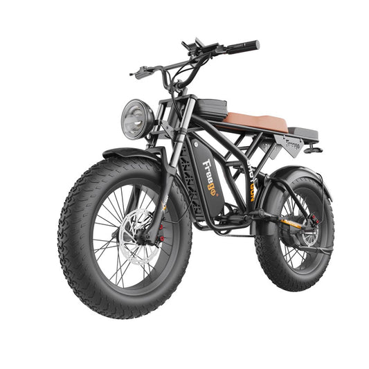 Freego Shotgun F2 Pro Electric Cargo Bike 1400W Poweful Motor, Fat Tire Ebike - Full Suspension For Comfort Riding