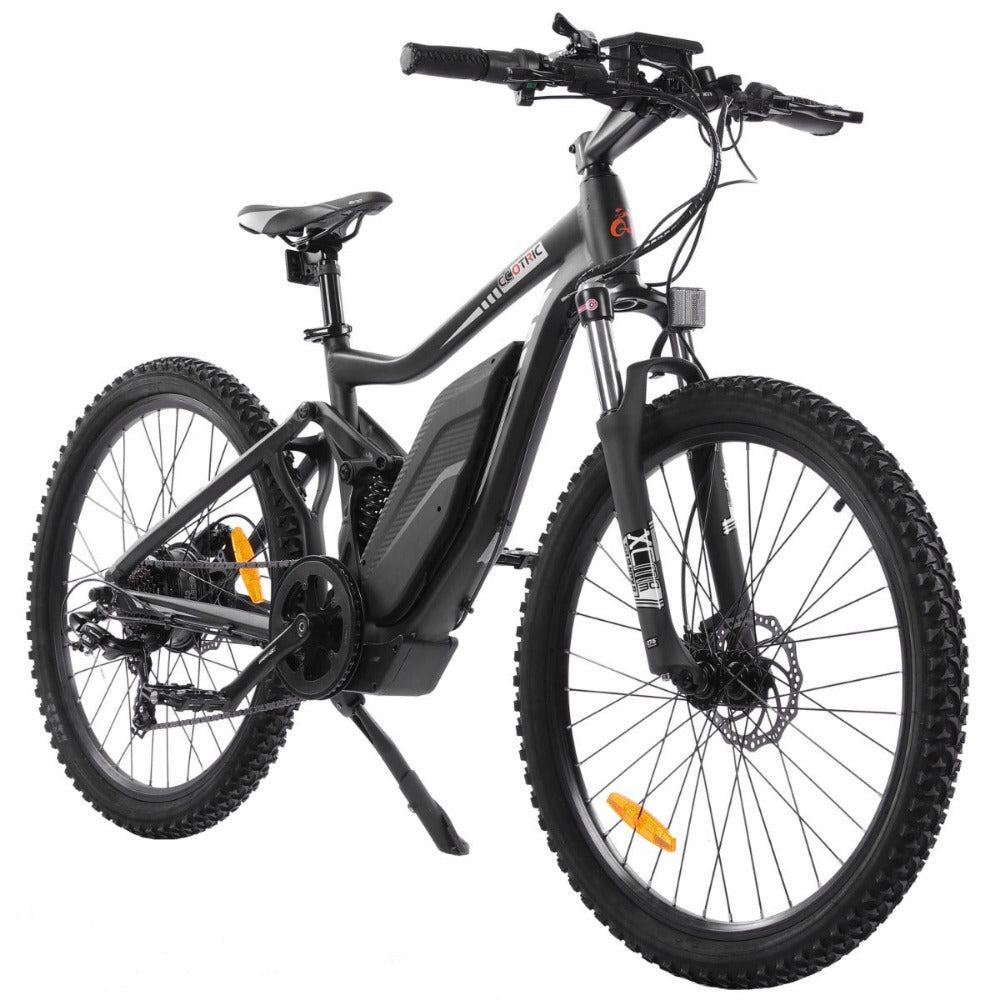 Ecotric Tornado All Terrain Full Suspension Electric Mountain Bike For Maximum Comfort 750W For Outdoor Riding